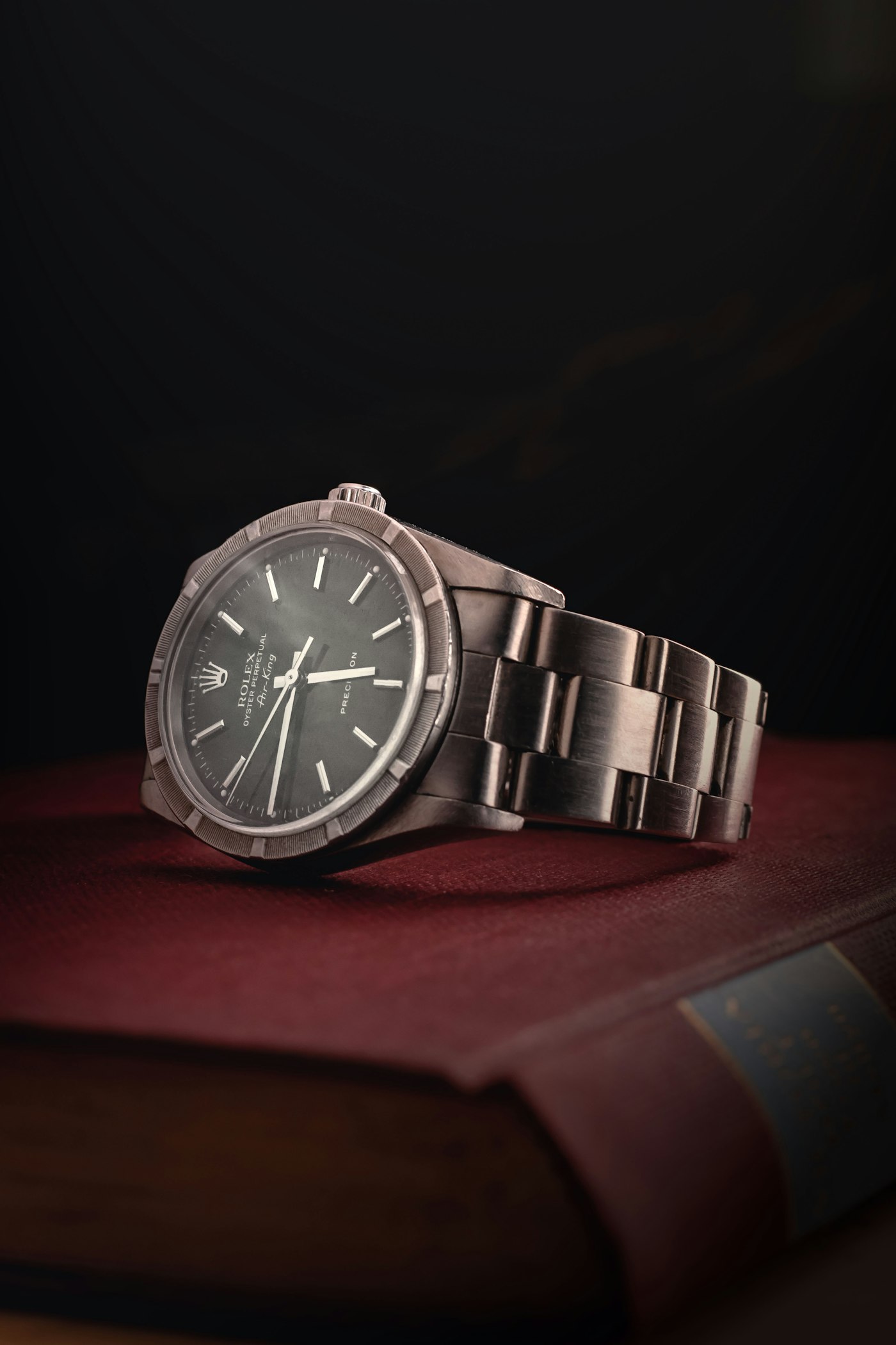 Vintage sport diver watch close-up